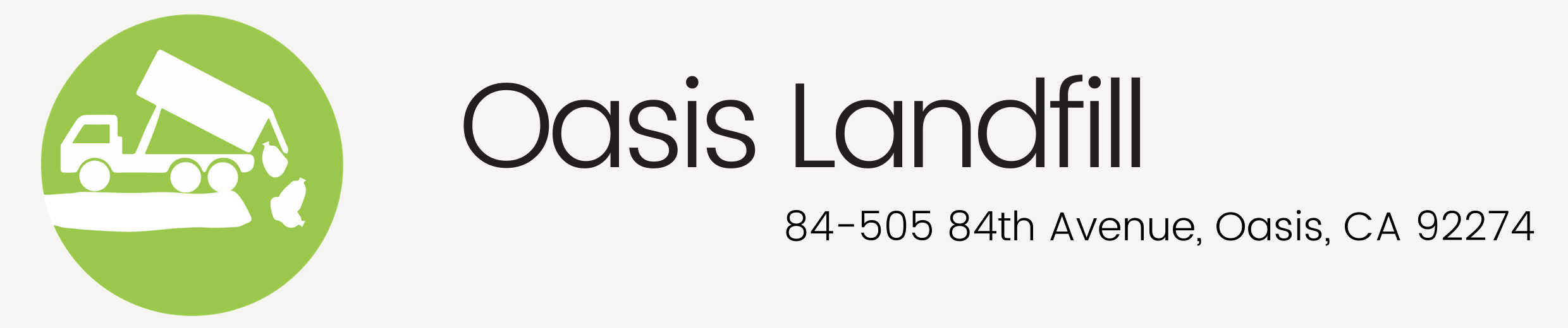 Oasis Landfill