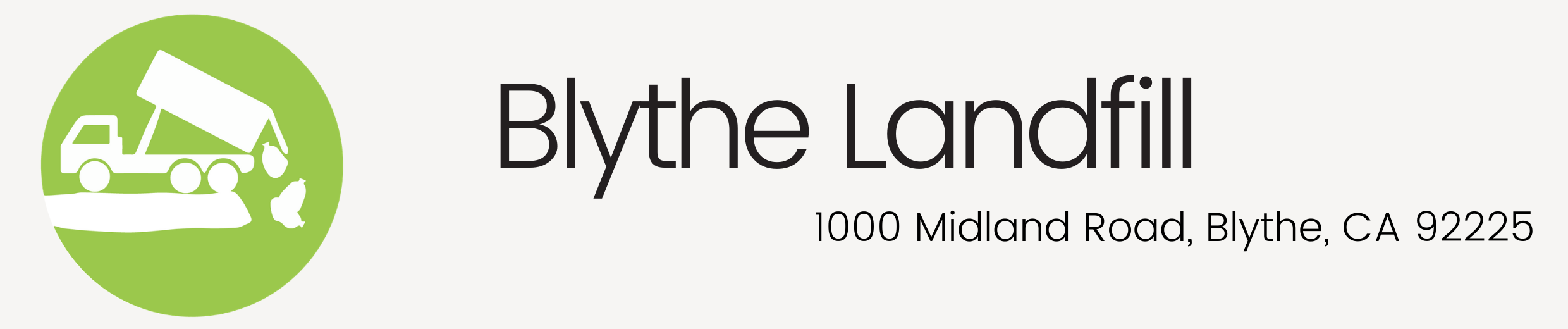 Blythe Landfill